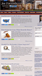 Mobile Screenshot of joefacenda.com